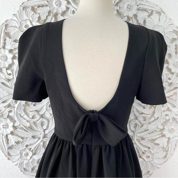 {Black Halo} Booker Bow-Back Short Sleeve Dress, Size 2, NWT - Picture 8 of 11